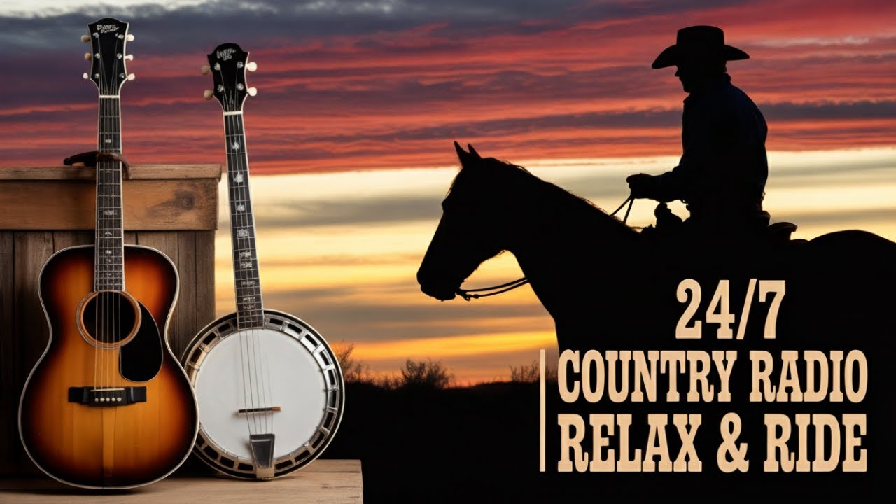 Country Music Mix 2025 | Peaceful Western Ballad & Outlaw Country Hits Playlist