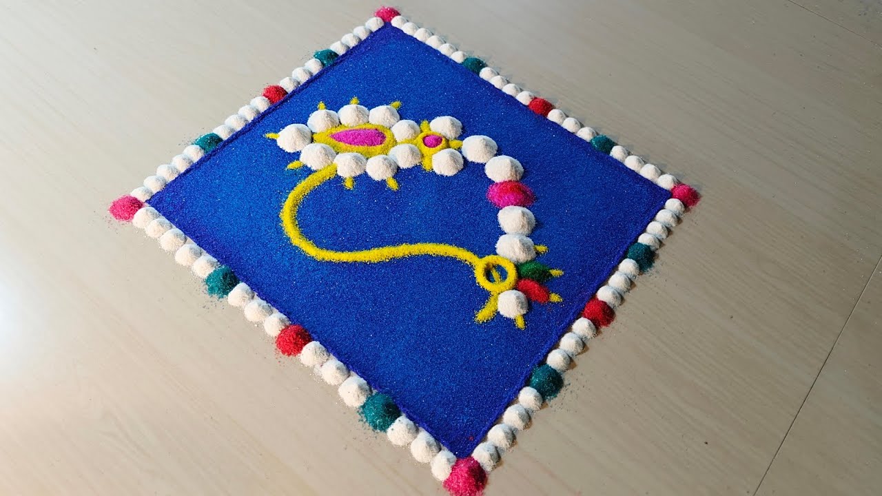 Maharashtrian Nath Rangoli Design | Traditional Marathi Nath Rangoli