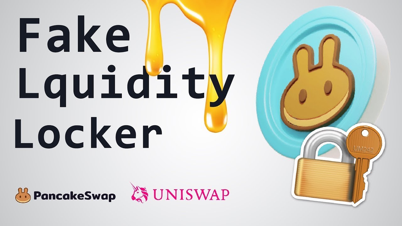 Fake Liquidity Locker smart-contract | Fake liq-lock (RugPull) 2024