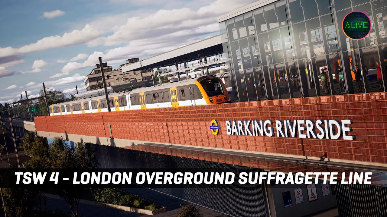 TSW 4 - LONDON OVERGROUND SUFFRAGETTE LINE - ОБЗОР