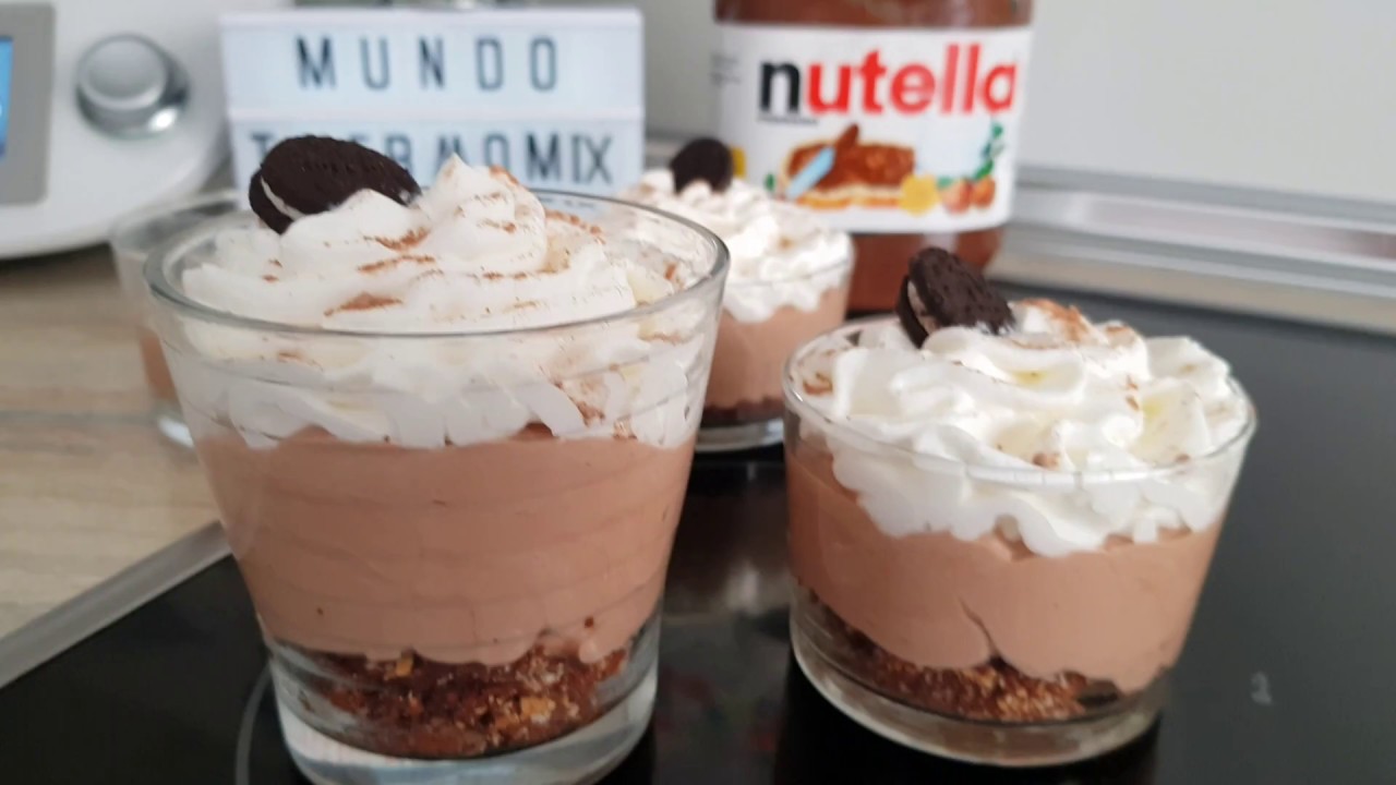 Mousse de nutella / Mousse de nutella thermomix