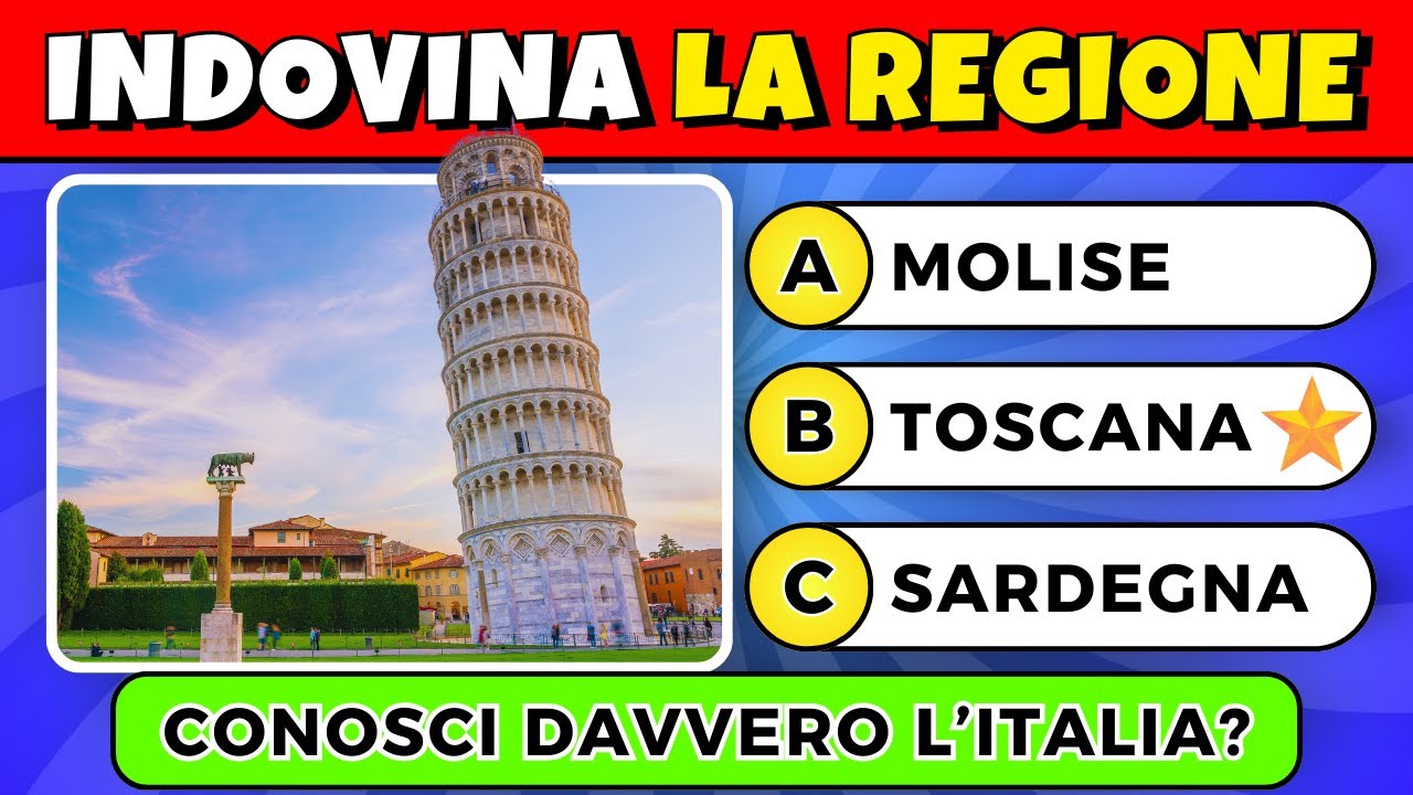 Indovina la Regione: 107 Province, Solo 7 Secondi per Rispondere!