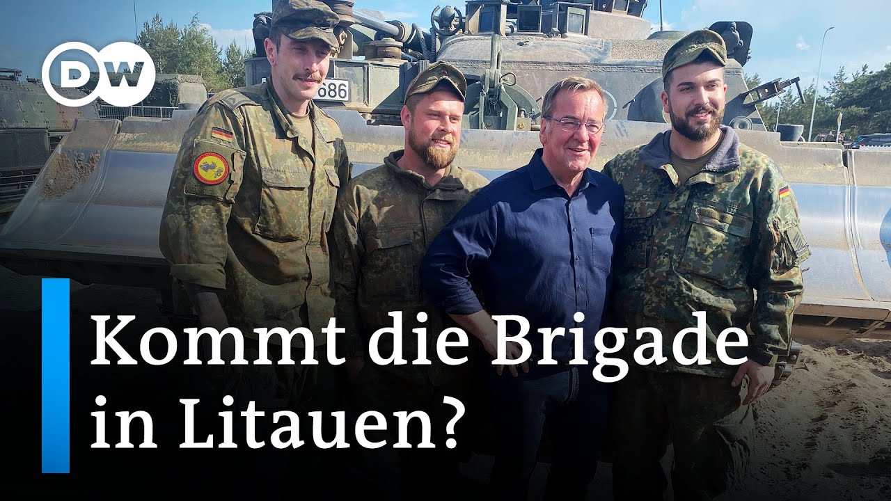 Bundeswehr Brigade im Baltikum kostet Milliarden | DW Nachrichten