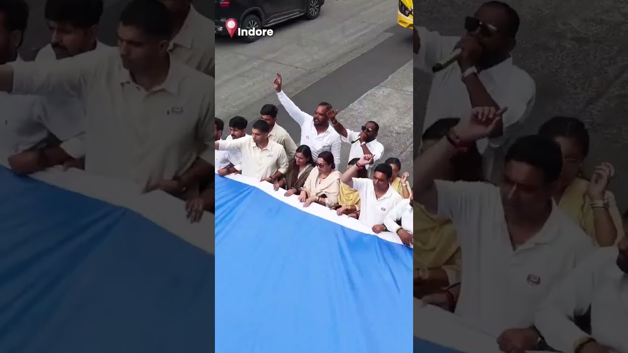 आज इंदौर में छात्रों की गूँज  ❤️
