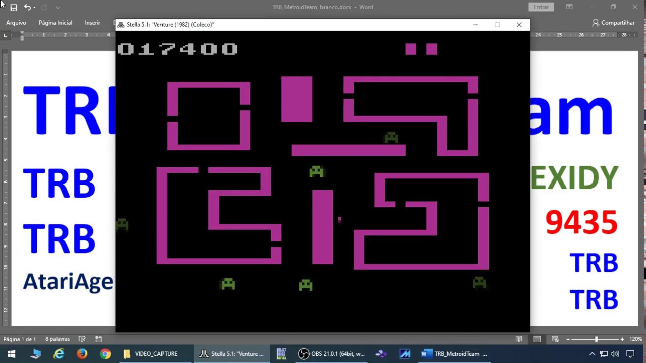 Venture (Atari 2600) 23,200 record by TRB_MetroidTeam