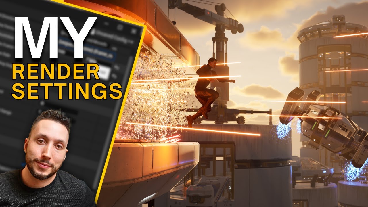 My Cinematic Render Settings in Unreal Engine 5 (And how to make a video file)
