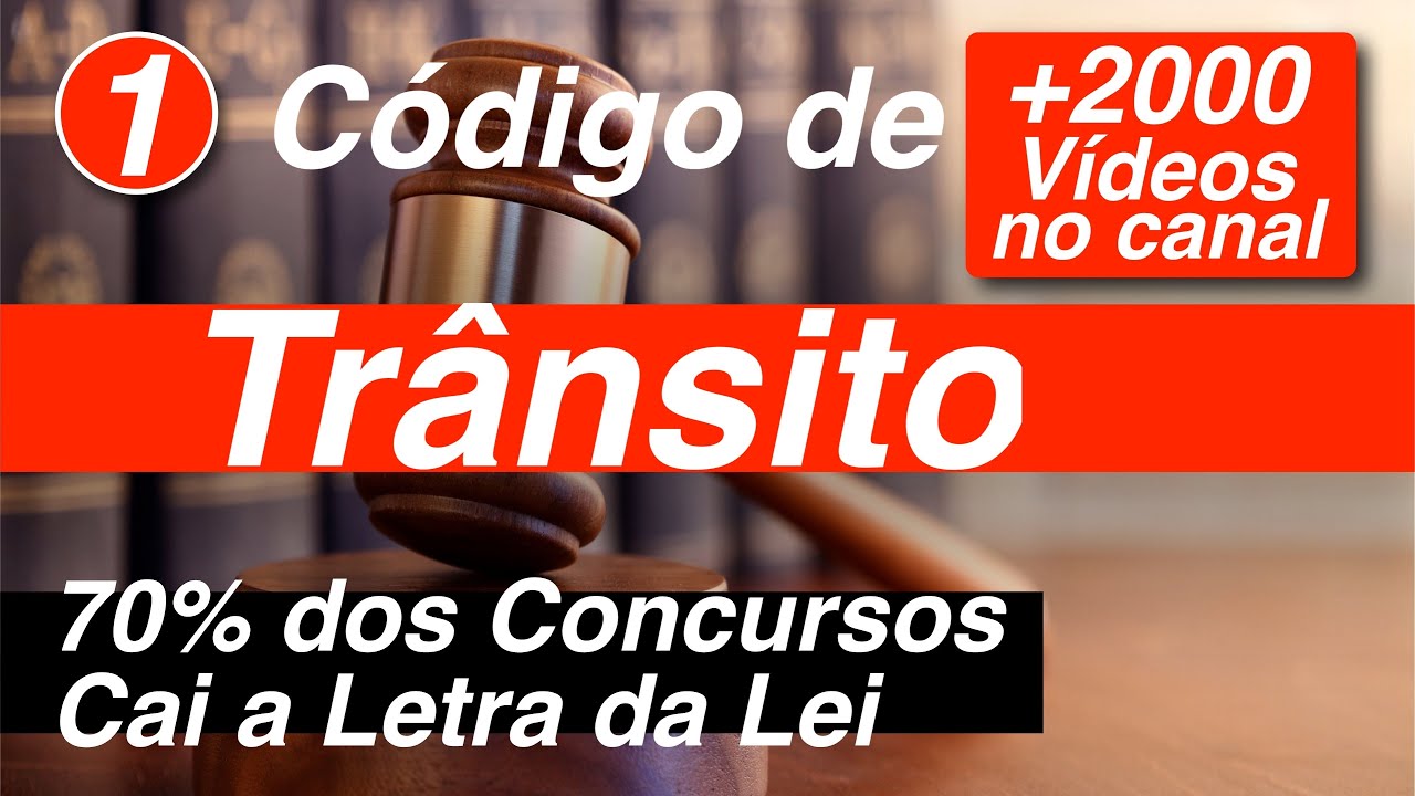 Código de Trânsito Brasileiro  Art  1 a 19  Lei 9503  CTB atualizado