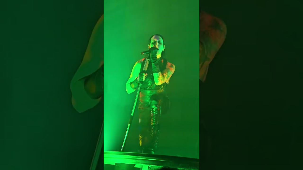 MARILYN MANSON: Long hard road: 5/15/25 House of Blues: Myrtle beach SC.
