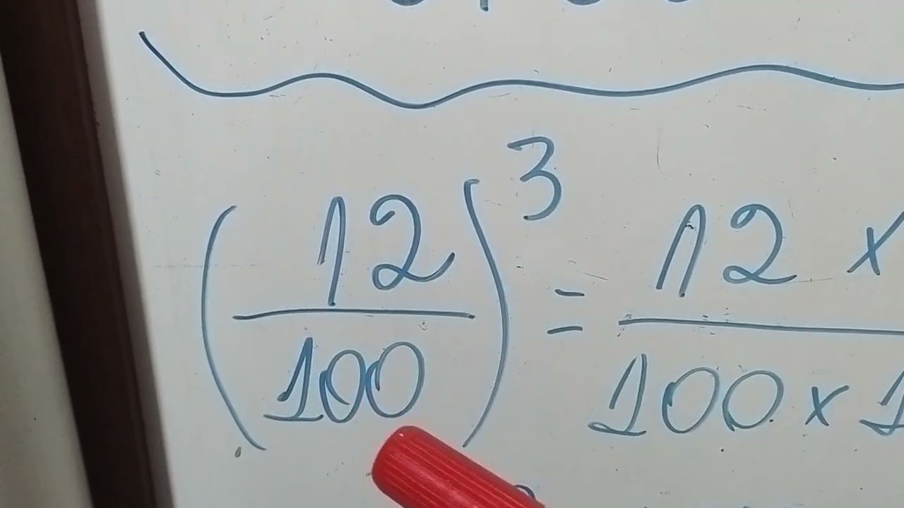 Potenciação com números decimais 