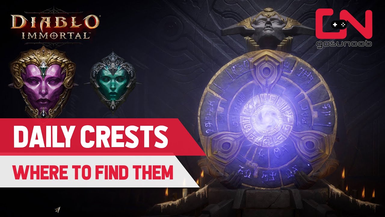 Diablo Immortal Where to Find & Use Crests (Rare & Legendary)