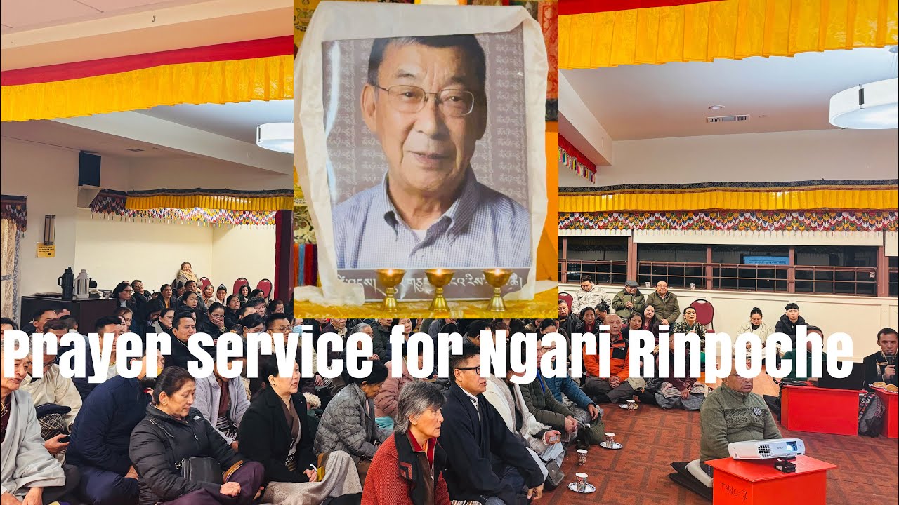 PRAYER SERVICE FOR NGARI RINPOCHE ORGANIZED BY TANC & LHAKAR GROUP # SAN FRANCISCO#LOSAR Tsepa Chik 