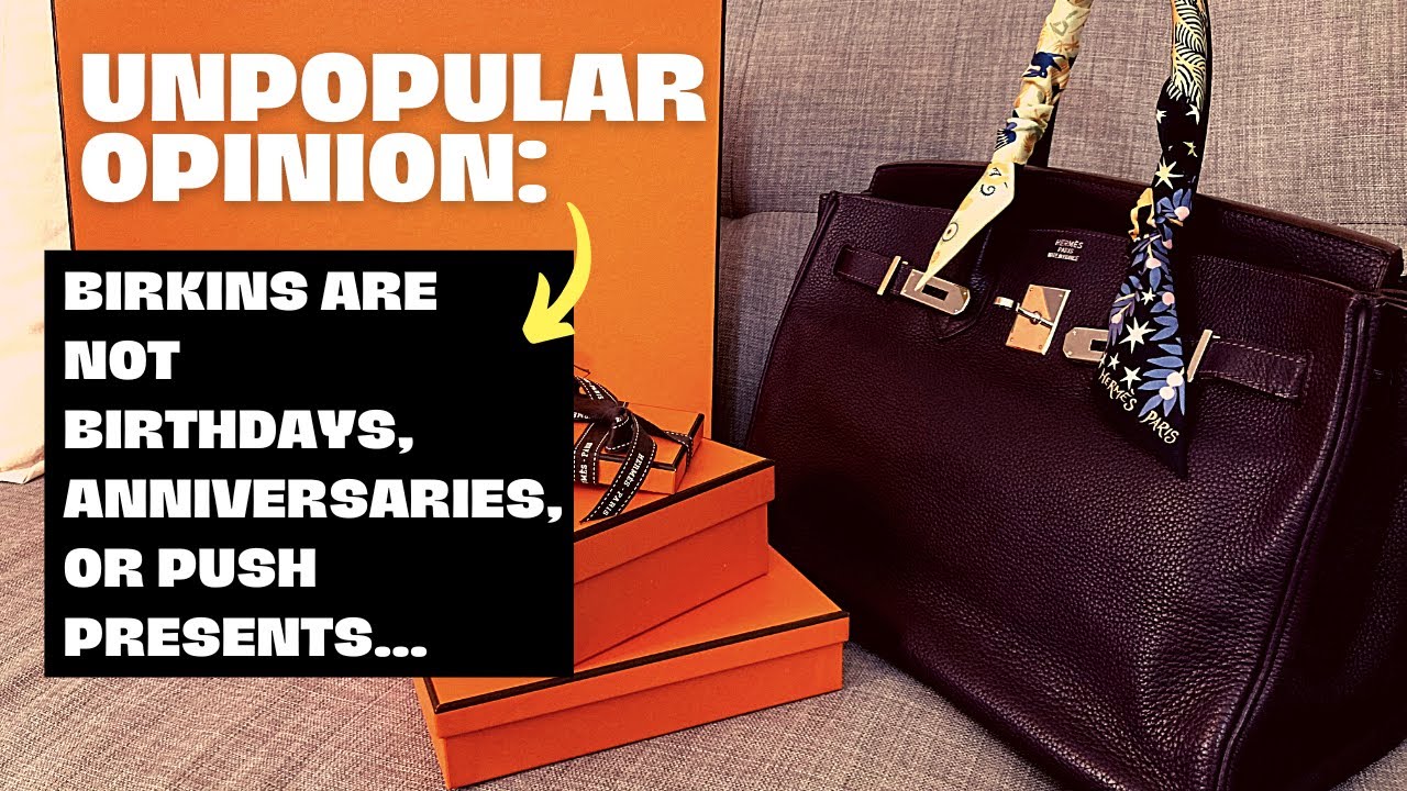 Why do we buy EXPENSIVE💸  GIFTS🎁 for ourselves? Birkins as birthday, anniversary, push presents?