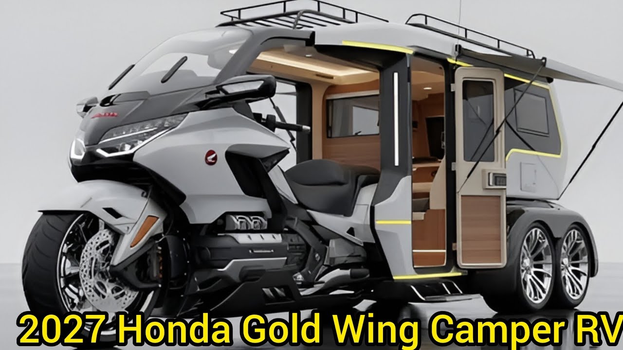 Вы не поверите этому обзору кемпера Honda Gold Wing 2027 года!