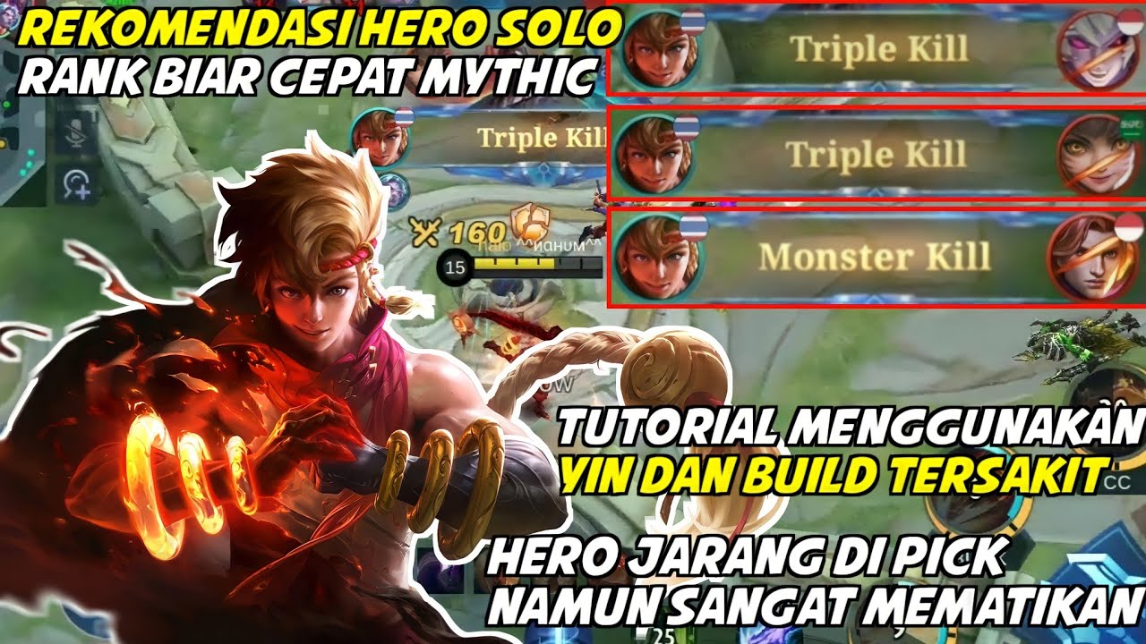 THE LATEST AND SICK YIN BUILD 2022 - MOBILE LEGENDS