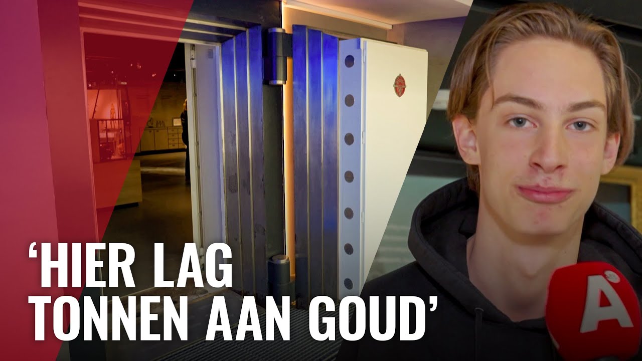 Binnenkijken bij de Nederlandsche Bank: oude goudkluis open