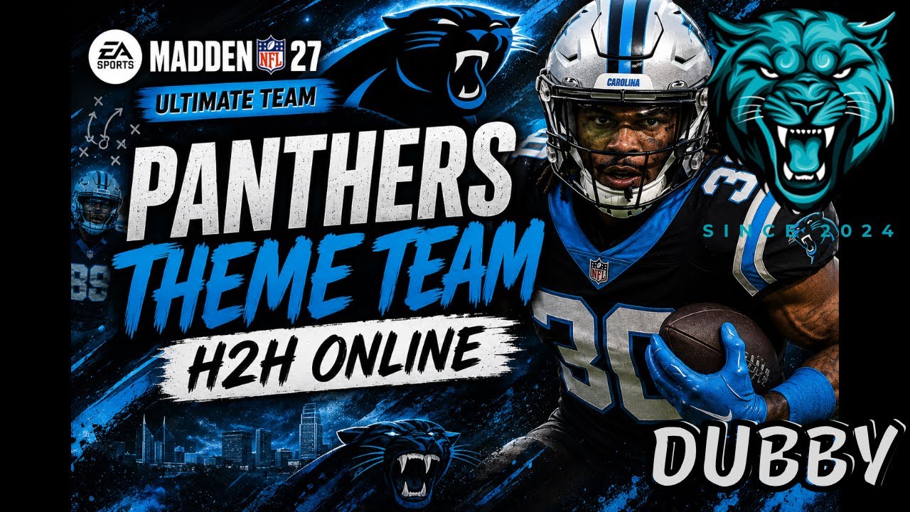 My FIRST Game with the Panthers Theme Team! 🐆 | Madden 27 Ultimate Team