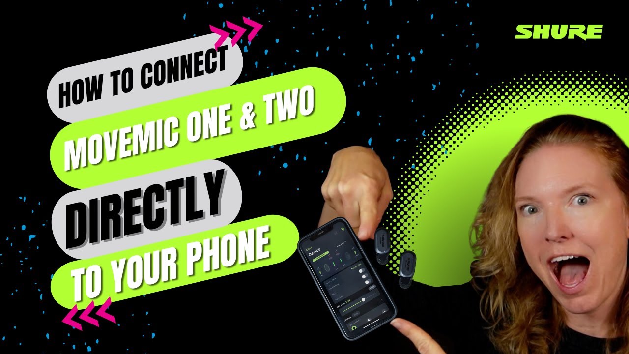 How To Connect MoveMic One or Two To Your Phone Without a Receiver | Shure