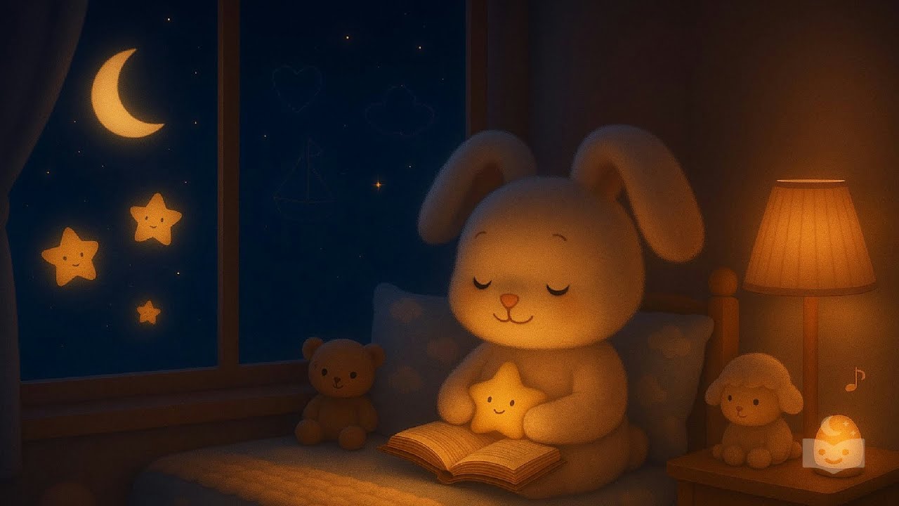 Bunny's Starry Night Lullaby 🌟 Peaceful Sleep & Sweet Dreams by BrightTales Sleep