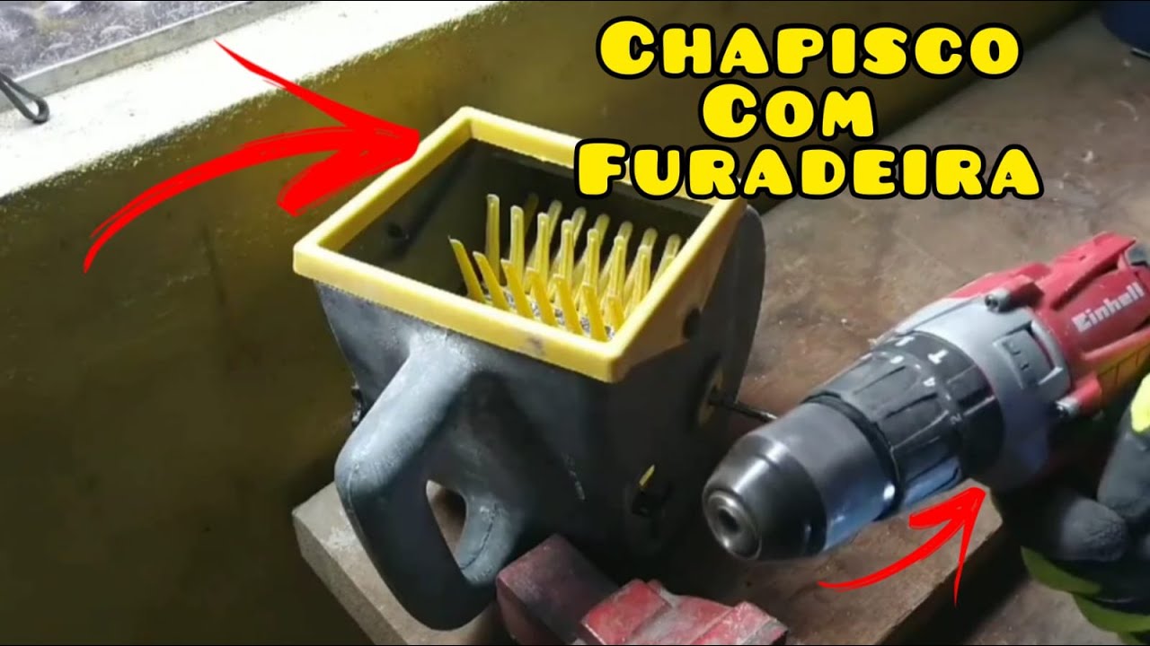 CHAPISCO MAIS RAPIDO DO MUNDO!