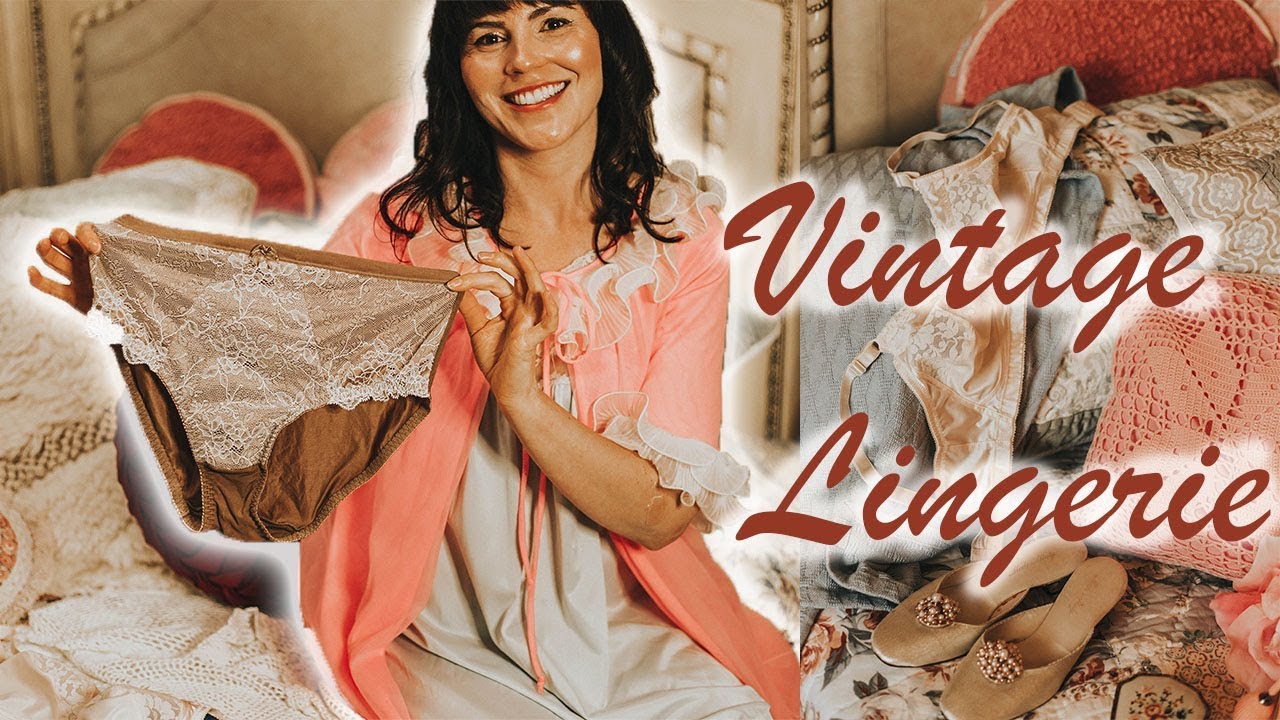 Vintage Lingerie Haul (Shopping for used underwear!?)