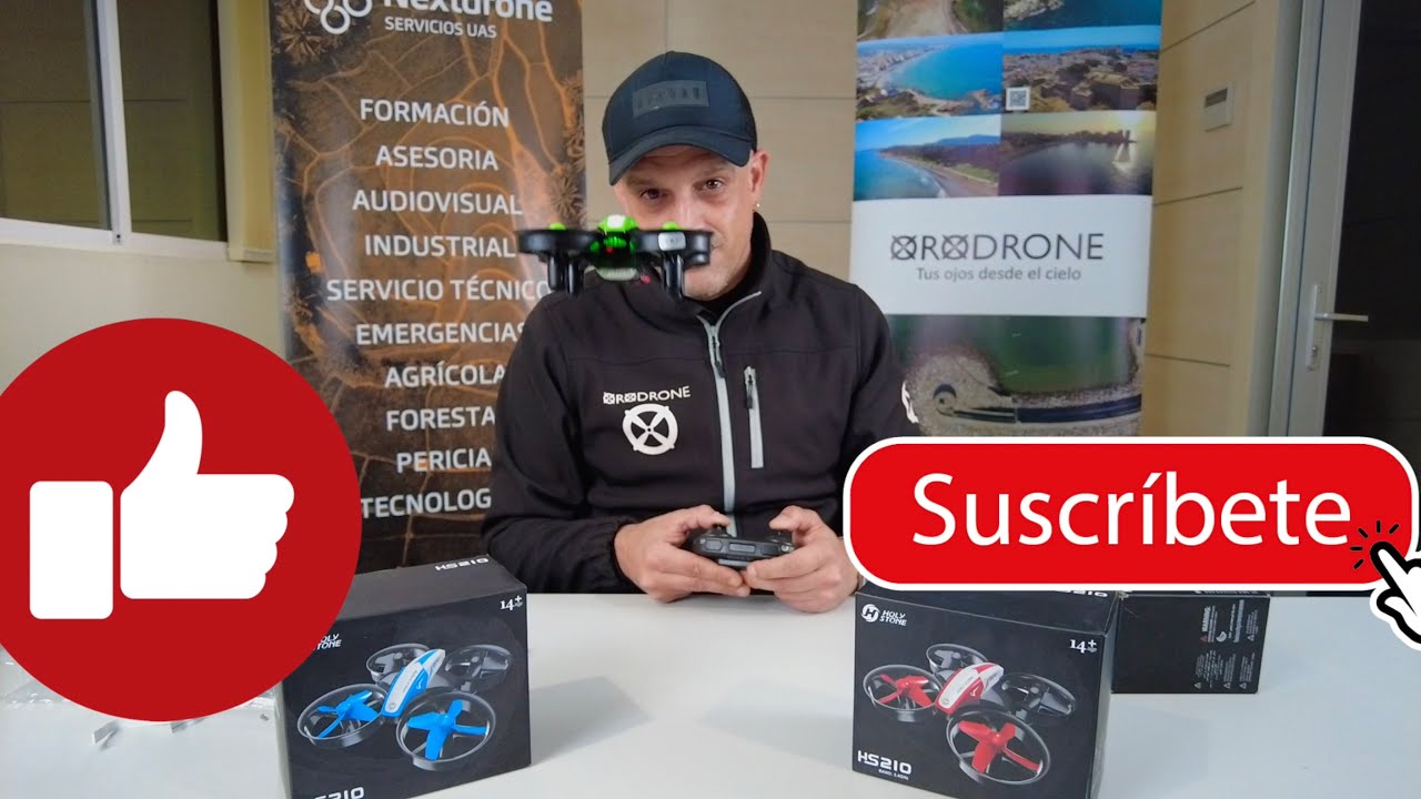 UNBOXING HOLY STONE HS210 (DRON PRINCIPIANTES)