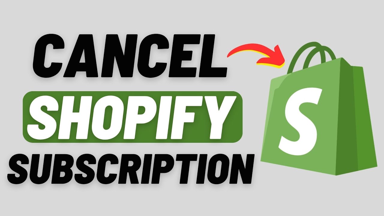 Как отменить подписку на Shopify &mdash; Закрыть магазин Shopify 2025
