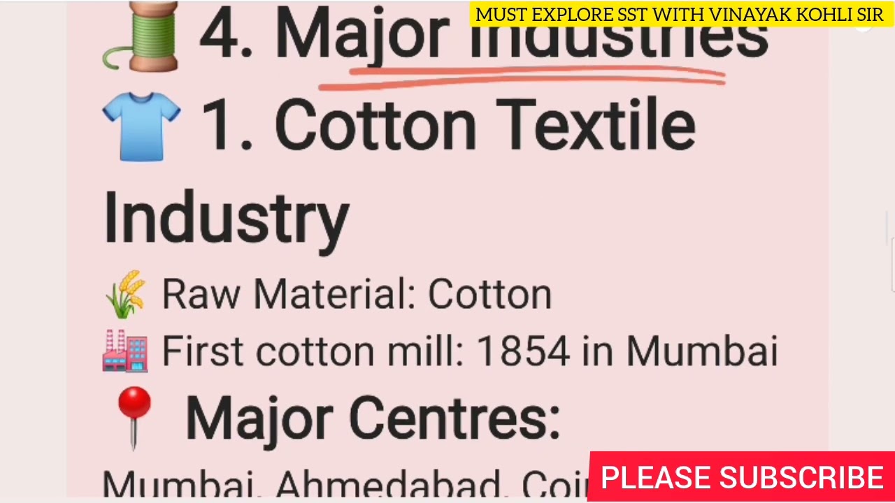 🔥 Class 10 SST Geography Chapter 6 FULL COMPLETE Notes MARATHON ONE SHOT | Manufacturing Industries