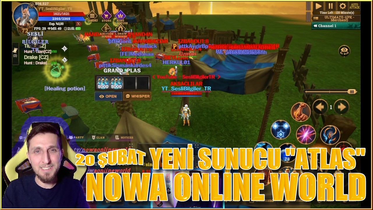 NOWA ONLİNE WORLD - ATLAS 20 ŞUBAT'ta Geliyor Tüm Detaylar Ön Kayıt Herşey Bu Videoda- SesliBilgiler
