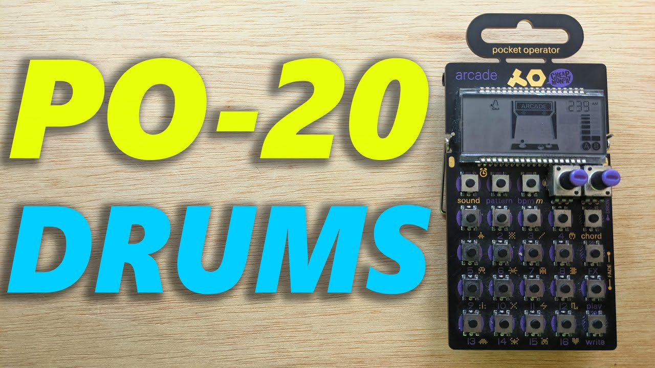 PO-20 Drums Have a Standout Feature!
