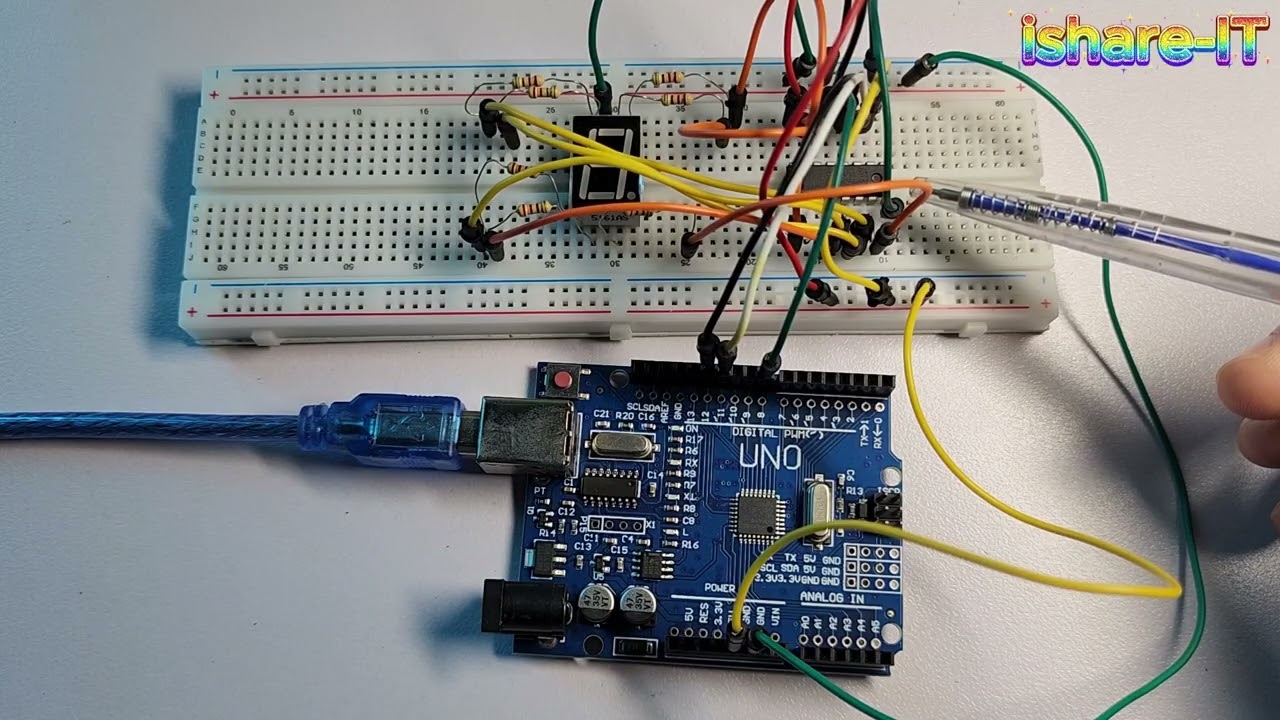 Lập trình Arduino và LED 7 đoạn | LED 7 Segment