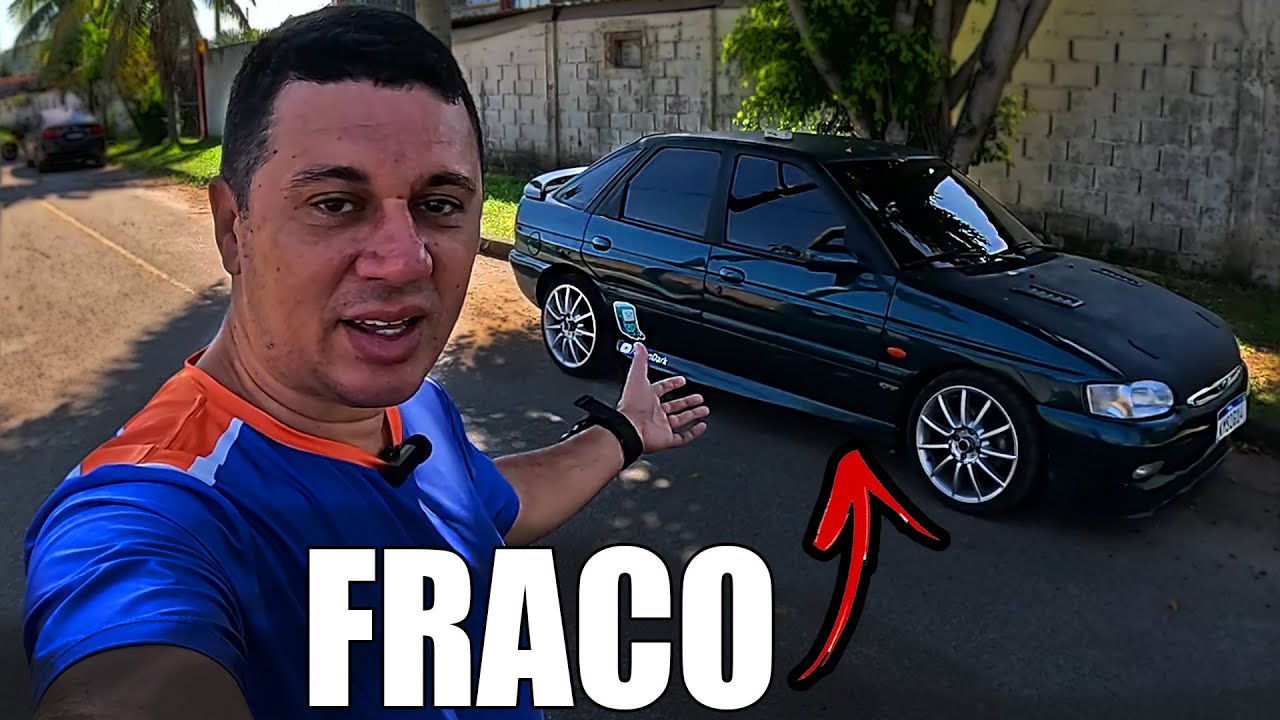 0-100 e 201metros no Escort Zetec Bmo - Teste pré arrancada