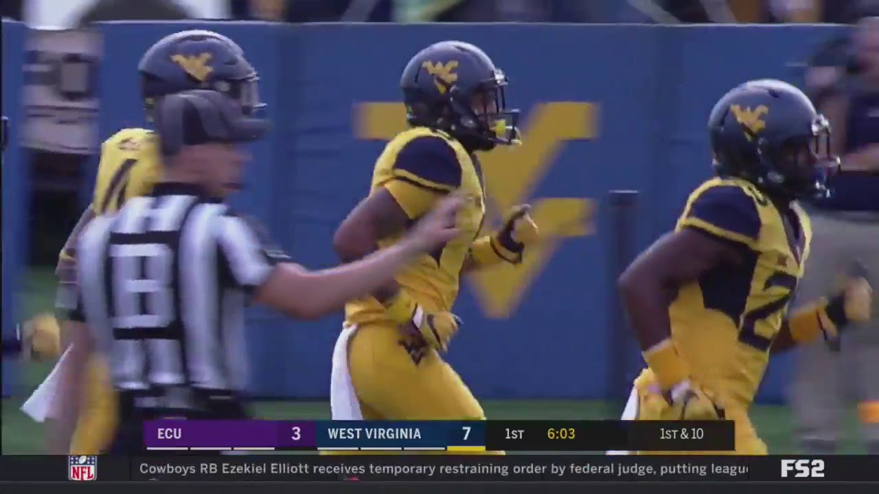 Marcus Simms Kick Return Against East Carolina 9-9-17