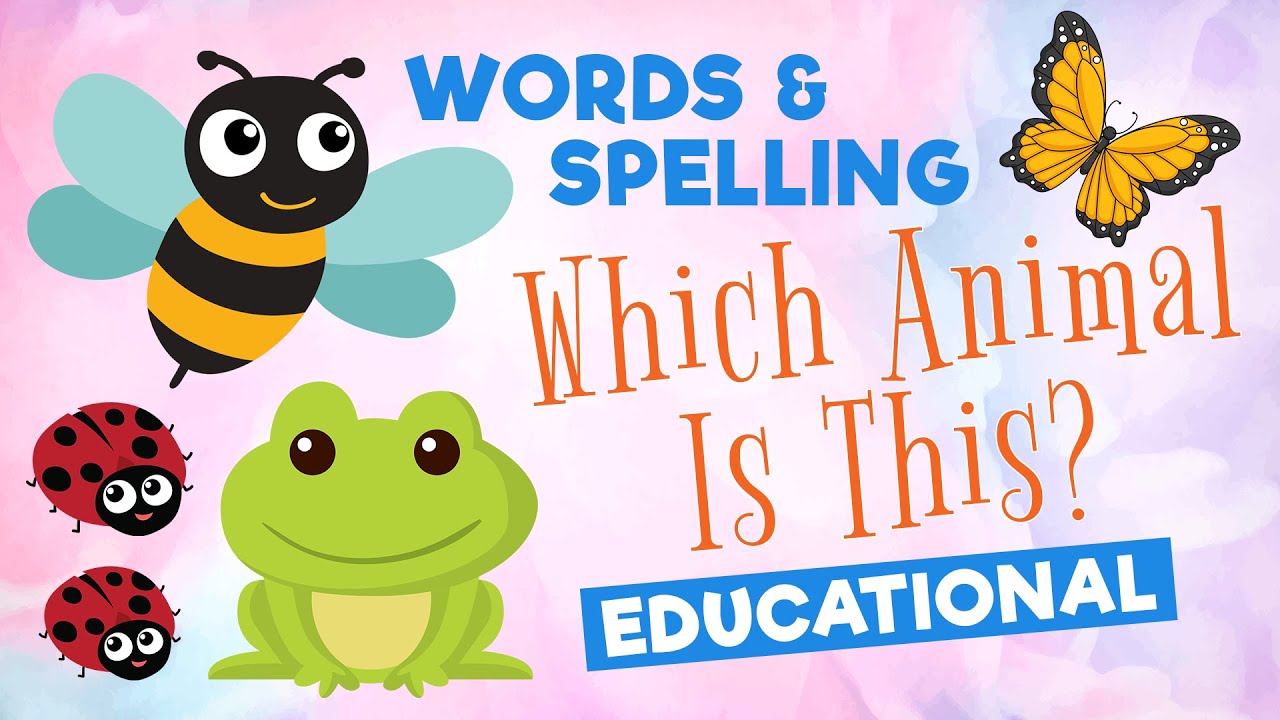 Learning Animals Quiz (Part I) - Educational Guessing Game for Children - Toddlers & Preschoolers