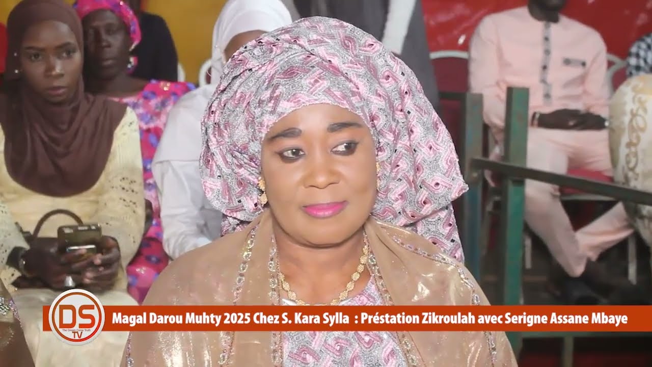 Magal Darou Muhty 2025 Chez S  Kara Sylla  : Préstation Zikroulah avec Serigne Assane Mbaye