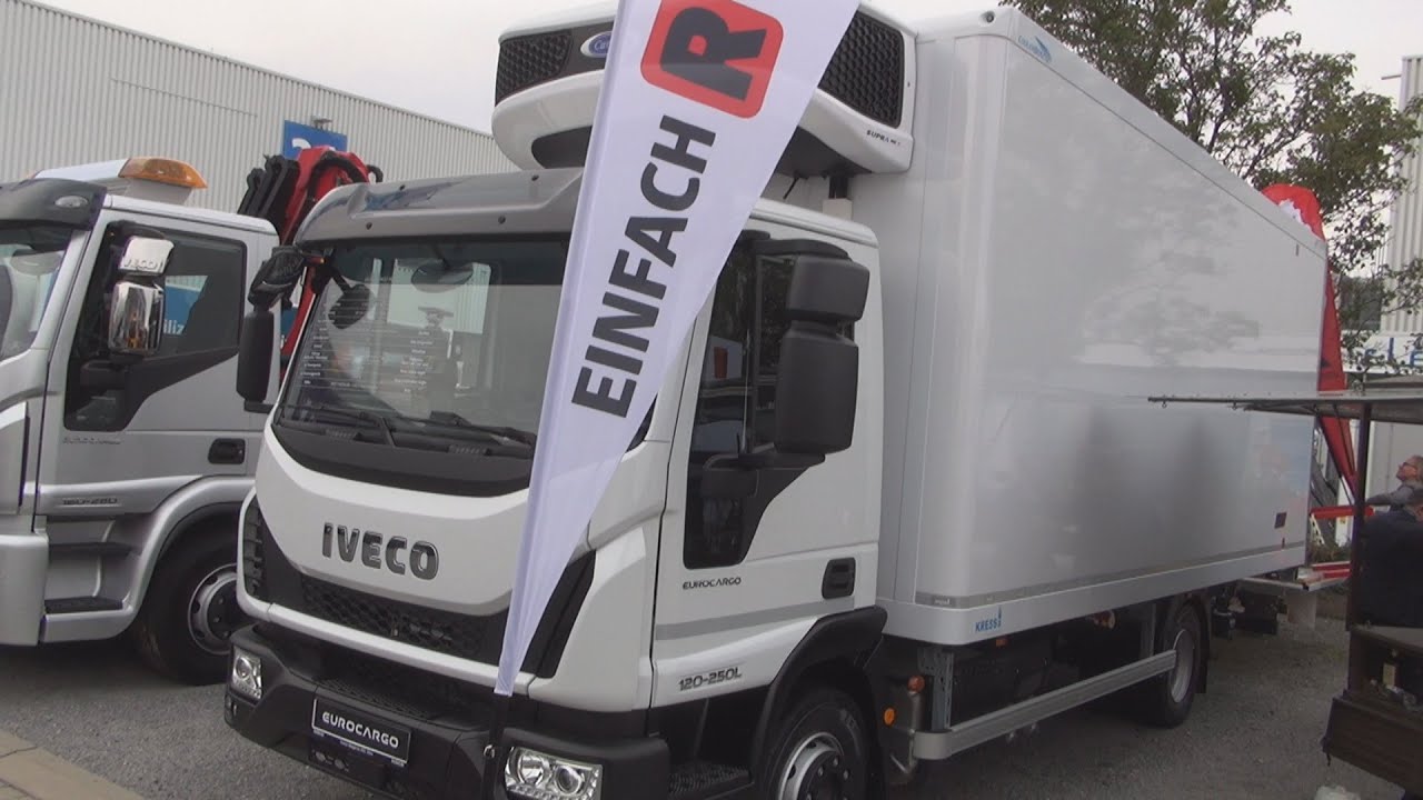 Iveco Eurocargo ML120EL25/P Refrigerated Lorry Truck (2023) Exterior and Interior