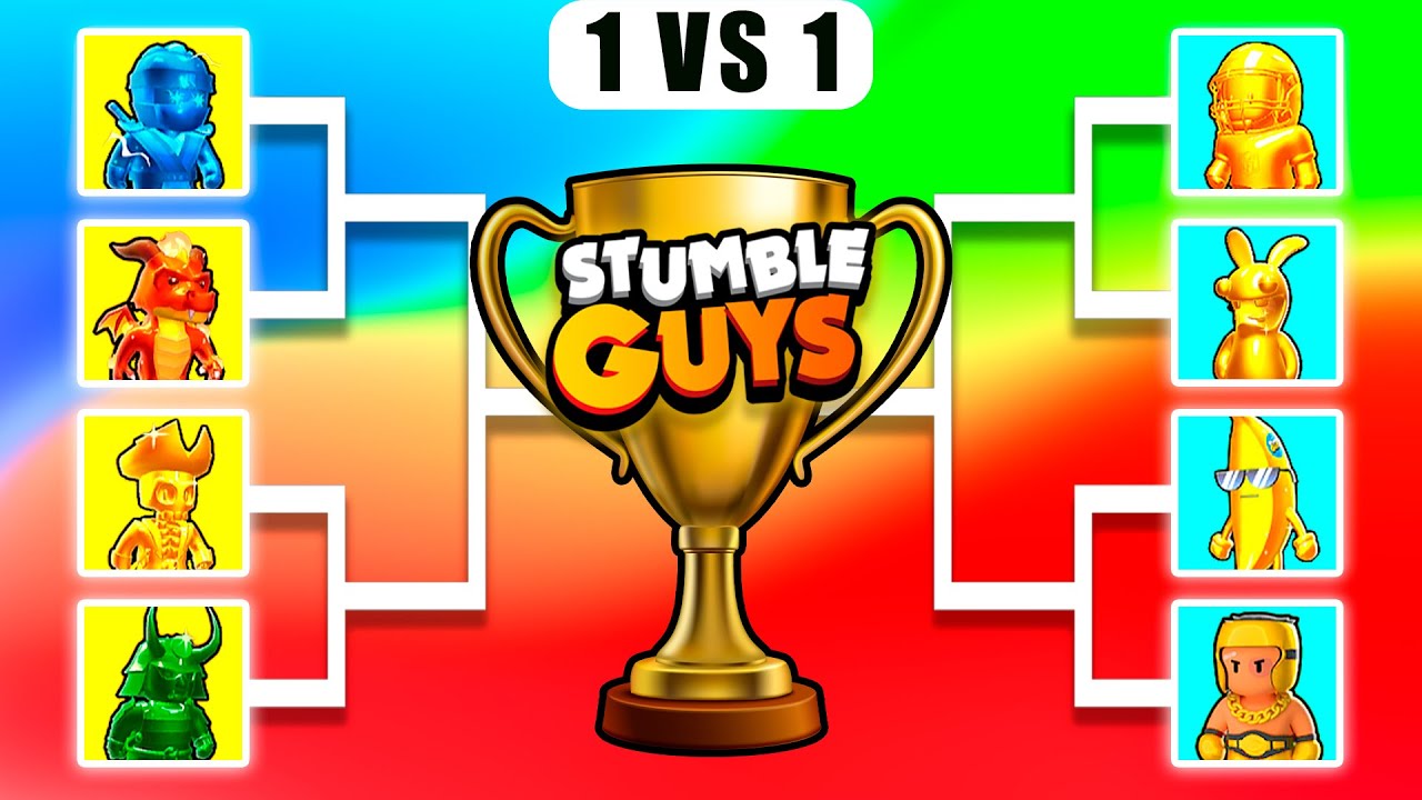 First SPECIAL vs GOLD Tournament 1vs1 🔥 Stumble Guys
