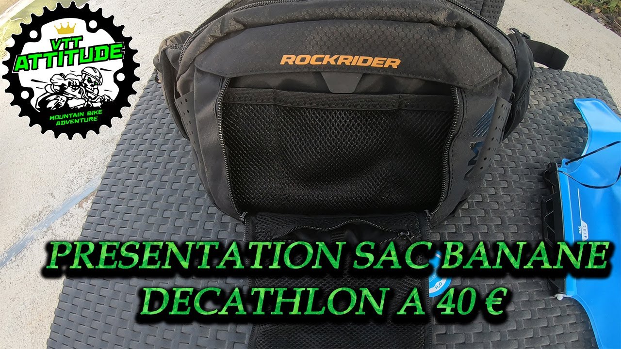 PRESENTATION SAC BANANE  DECATHLON A 40&euro;