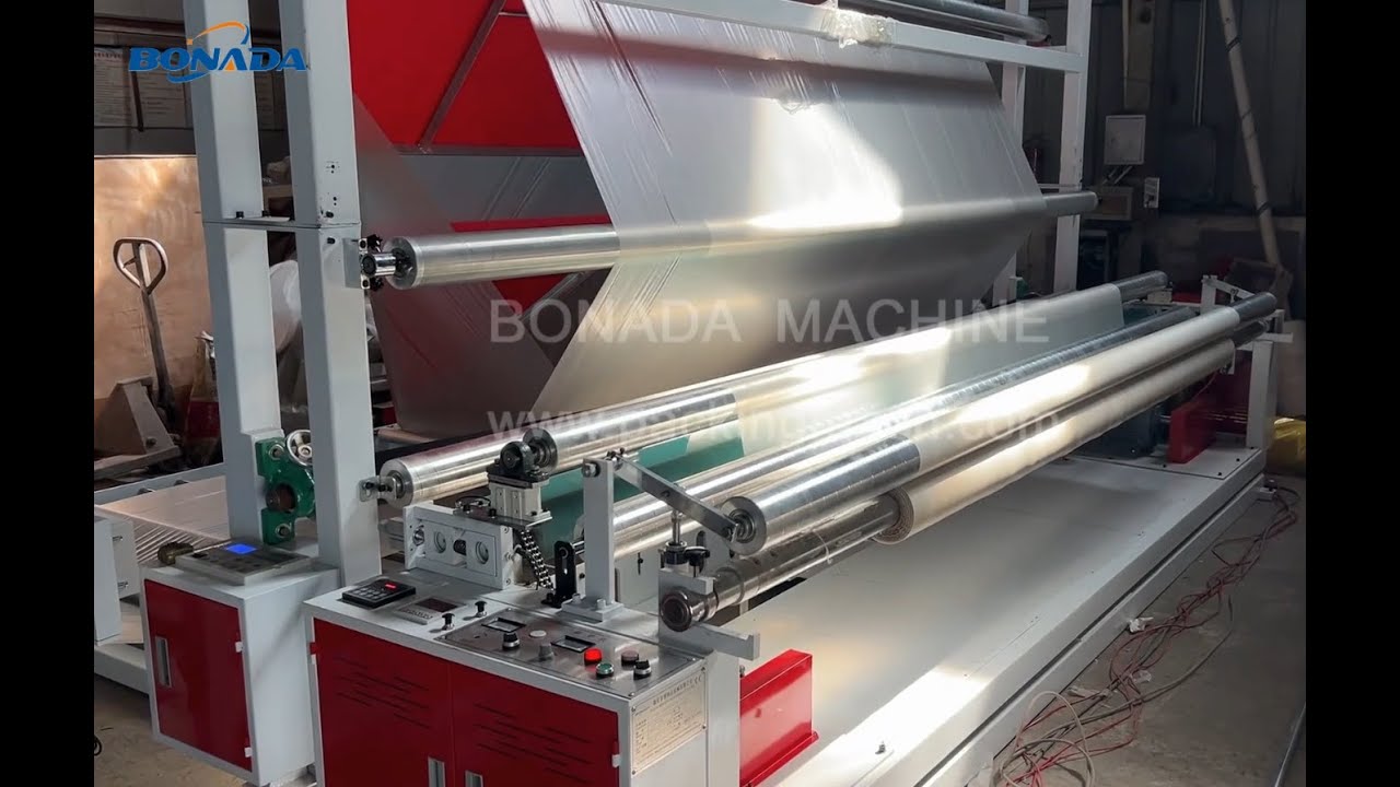 BRW-2000 Plastic Sleeve Film to Sheet Film Unfolding Machine