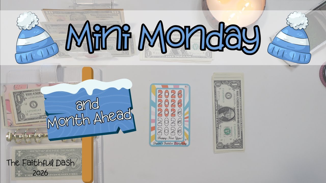 Mini Monday #103 | Mini Savings Challenges | Saving for Sinking Funds