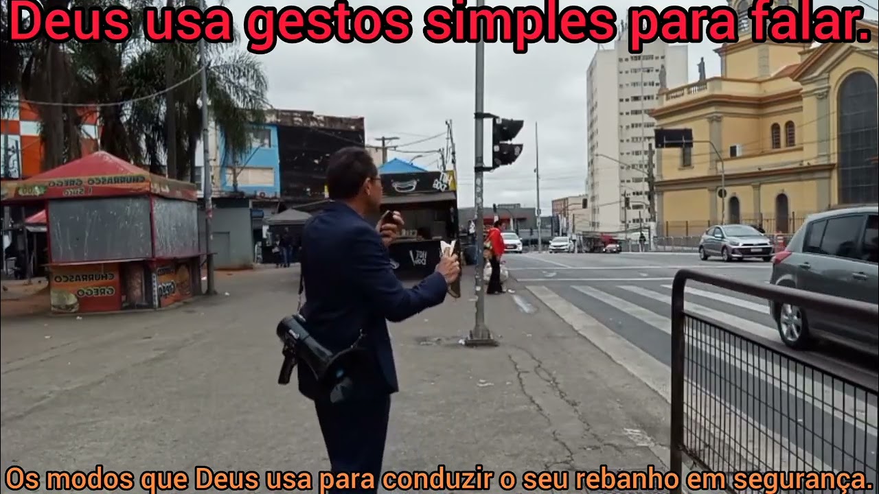 Deus fala de modo sensível.