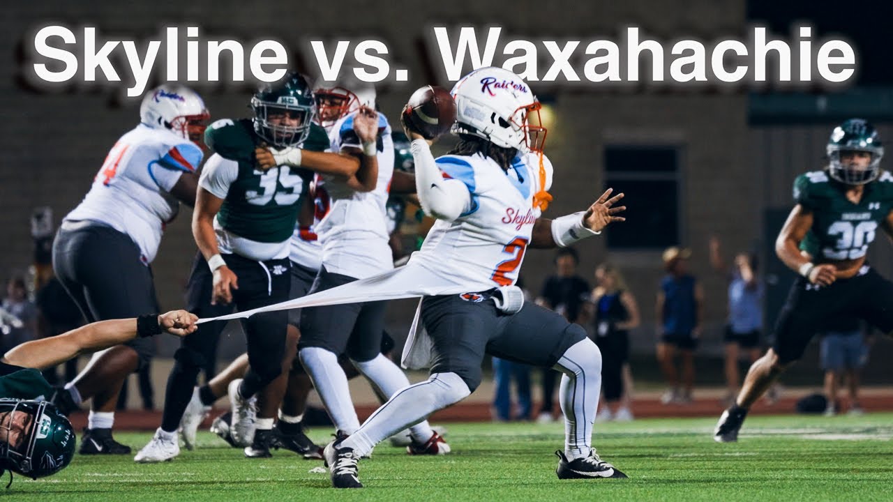 High School Football Has Never Looked This Clean | Skyline @ Waxahachie