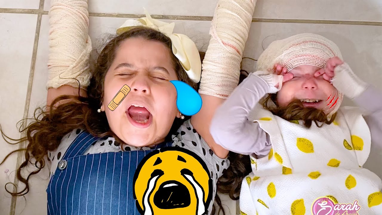 SARAH E ELOAH em uma HISTÓRIA ENGRAÇADA do DODOI vídeos para CRIANÇAS