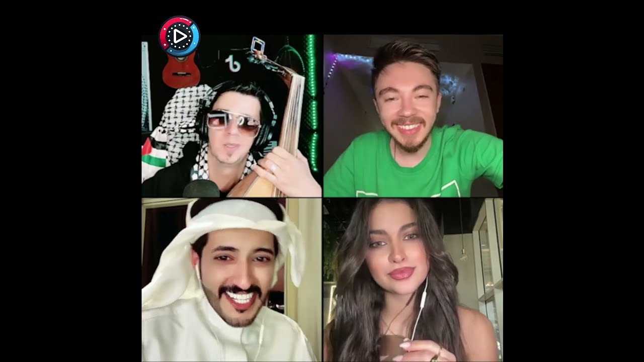 أبو كلثوم غنّى موال رومانسي لسارة الدمشقية 😍🔥
