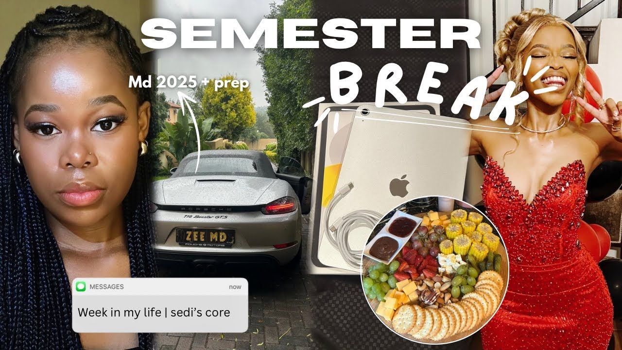 Spending semester break back home| MD 2025, travel vlog, week in my life…SEDI’S CORE ep.18