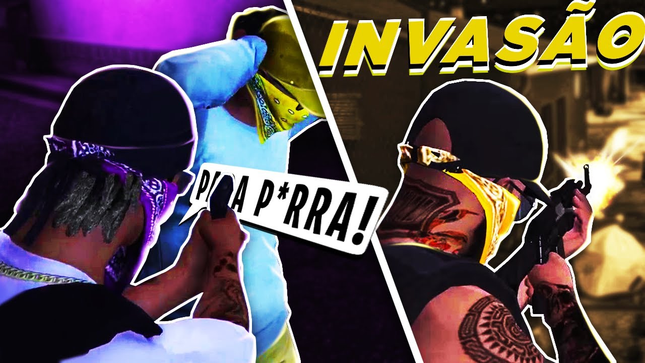 VAGOS INVASÃO NOS BALLAS! (toda treta) | GTA RP KAMIKAZE