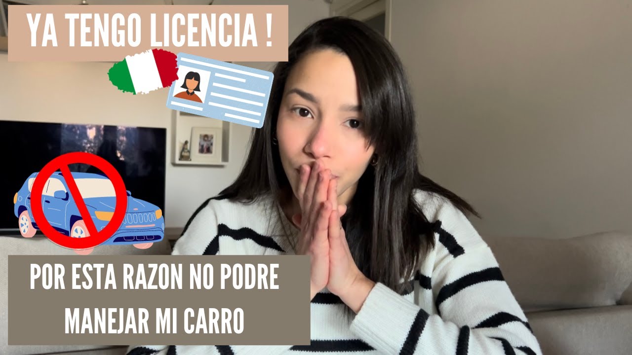 Asi es sacar la LICENCIA DE CONDUCIR en Italia 🚗 | Patente italiana | mi experiencia