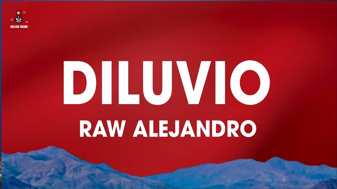 Rauw Alejandro - DILUVIO (Lyrics/Letra)