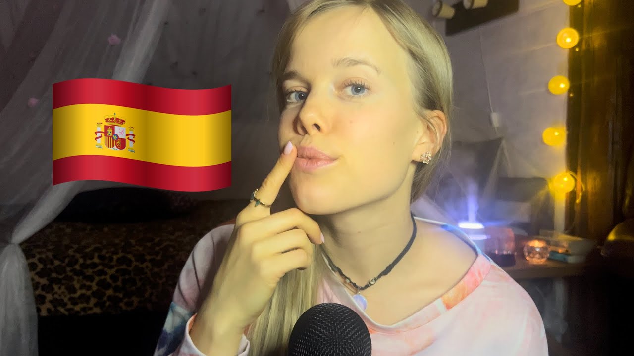 ASMR ❤️Tongue twisters in spanish ✨ Trabalenguas en español ✨