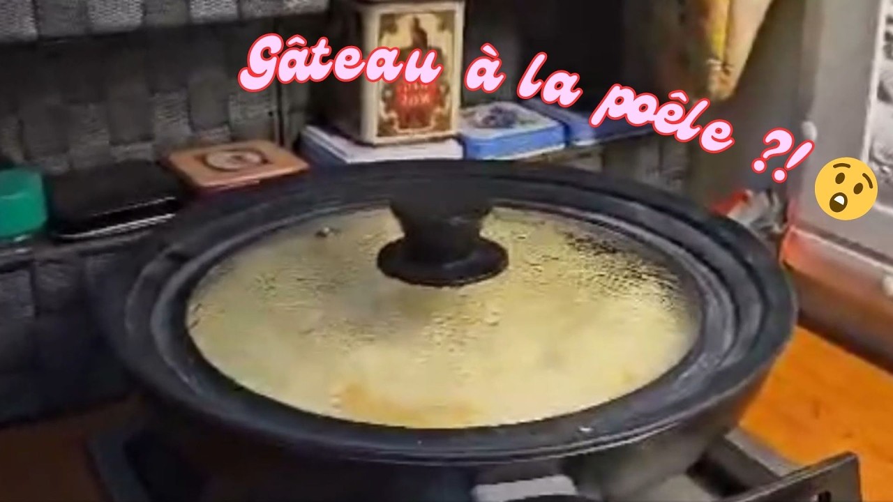 🍌 Gâteau à la poêle avec Nelly : une recette facile et délicieuse ! 😋