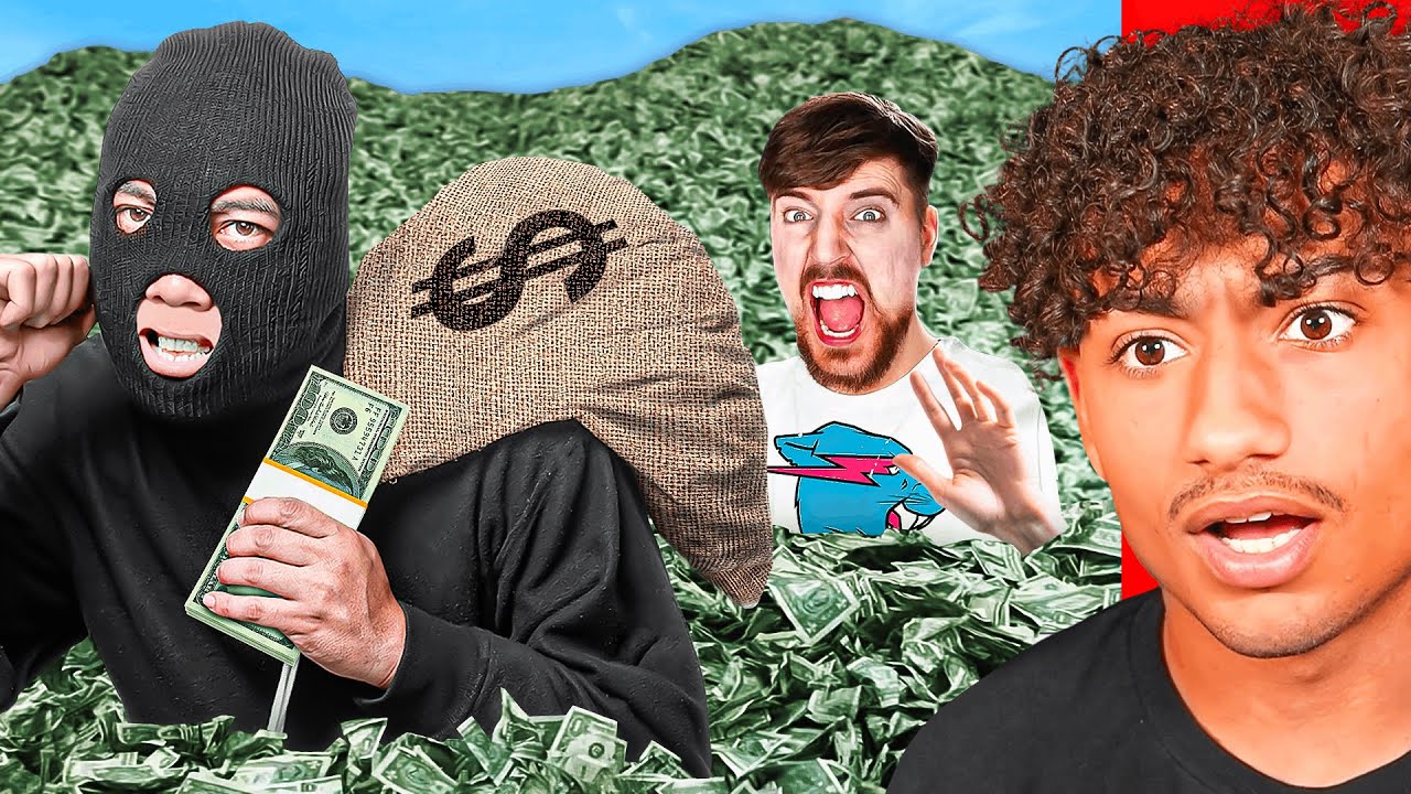 Kid STEALS $1,000,000 From Mr Beast..